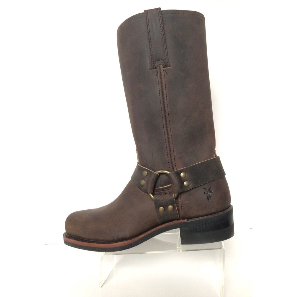 NEW FRYE Men's Harness 12r Boots, Gaucho (Size 7 M)
